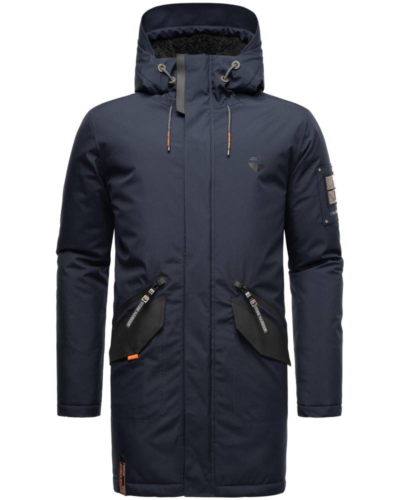 Stone Harbour Wintermantel "Ragaan" modischer Herren Winterparka mit Teddyfell Futter von Stone Harbour