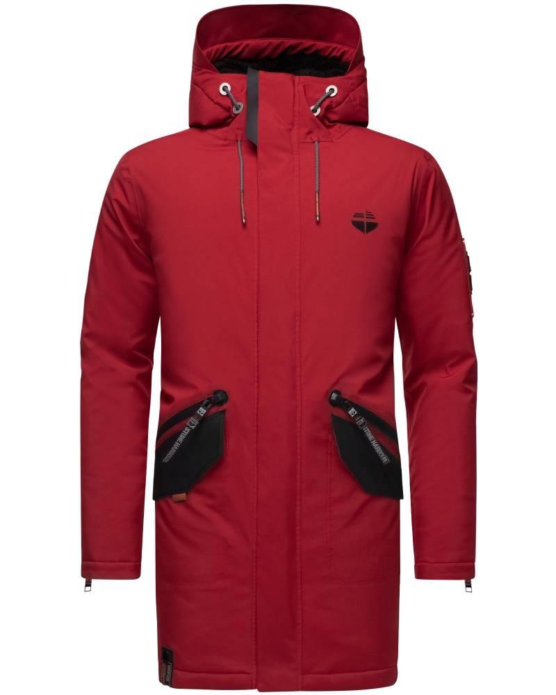 Stone Harbour Wintermantel "Ragaan" modischer Herren Winterparka mit Teddyfell Futter von Stone Harbour