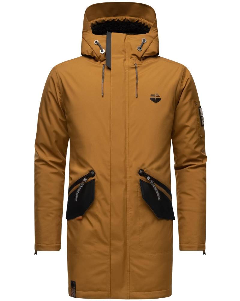 Stone Harbour Wintermantel "Ragaan" modischer Herren Winterparka mit Teddyfell Futter von Stone Harbour