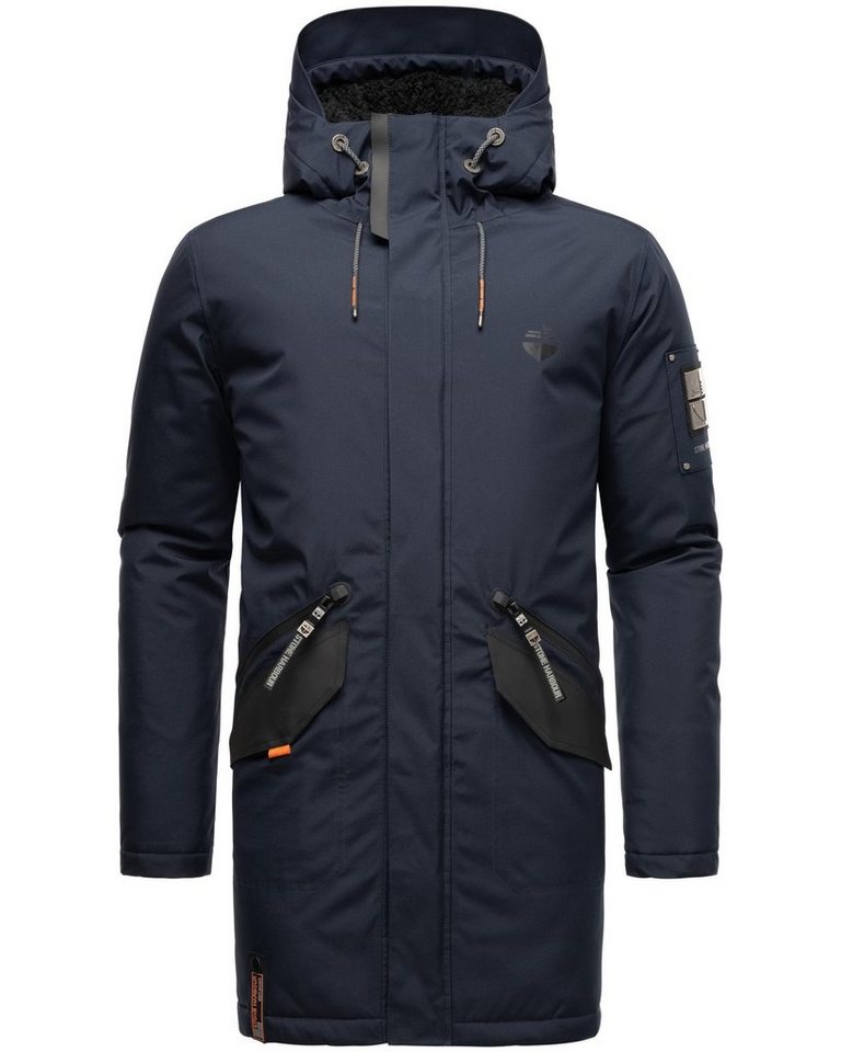 Stone Harbour Wintermantel Ragaan modischer Herren Winterparka mit Teddyfell Futter von Stone Harbour