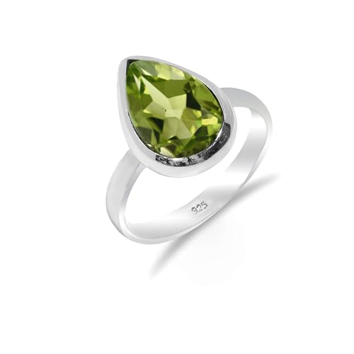 Handgemachter Ring Damen-Herren-Ring Natur Edelstein Peridot Ring Ethno Vintage Statement Ring Für Verlobung Versprechen Ring Band RH-07-PRDT-8,5 Handgemachter Ring Damen-Herren-Ring Natur Edelstein Peridot Ring Ethno Vintage Statement Ring Für Verlobung Versprechen Ring Band RH-07-PRDT-8,5 von Stone House