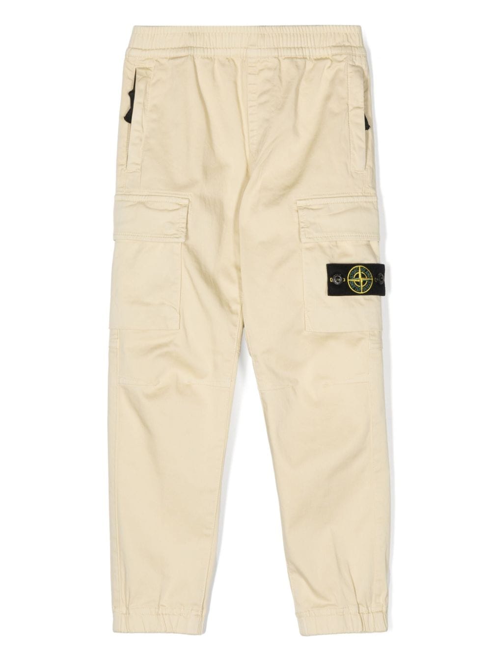 Stone Island Junior Cargohose mit Kompass-Patch - Nude von Stone Island Junior