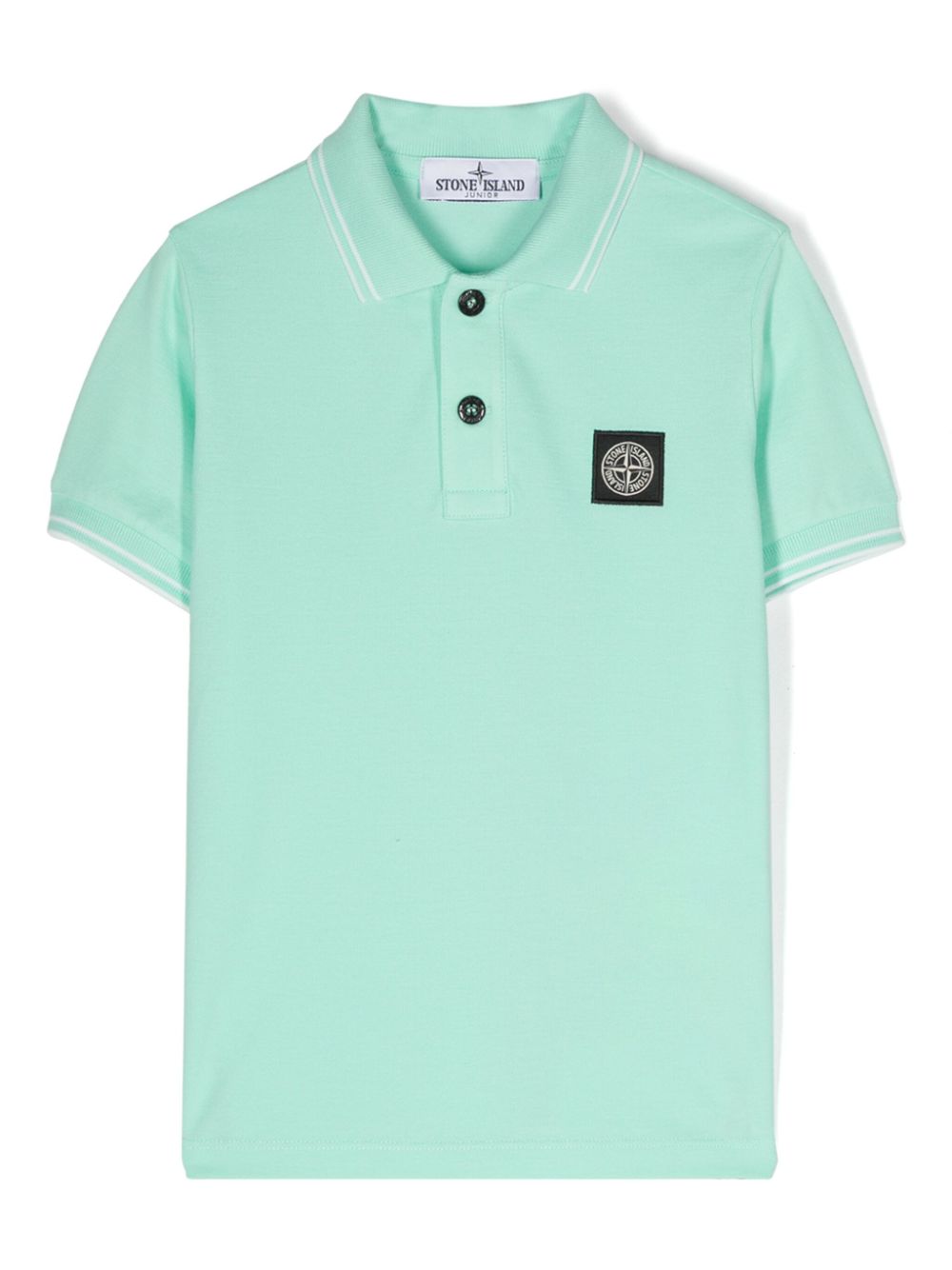 Stone Island Junior Compass Poloshirt - Grün von Stone Island Junior