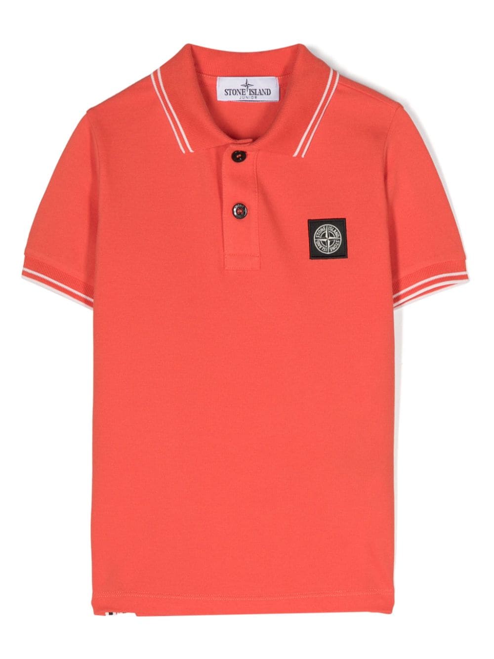 Stone Island Junior Compass Poloshirt - Orange von Stone Island Junior