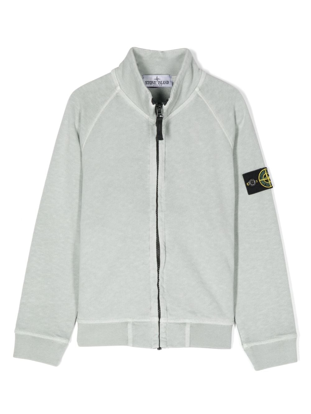 Stone Island Junior Sweatshirt mit Kompass-Patch - Grau von Stone Island Junior