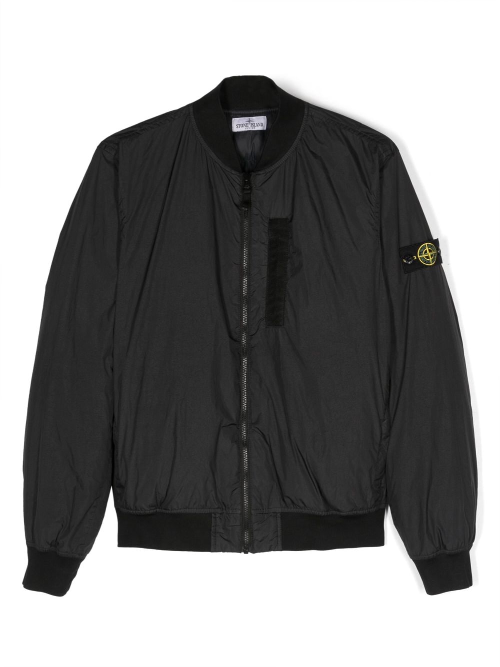 Stone Island Junior Bomberjacke mit Kompass - Schwarz von Stone Island Junior