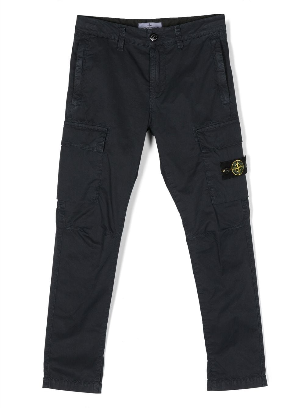 Stone Island Junior Cargohose mit Kompass - Blau von Stone Island Junior