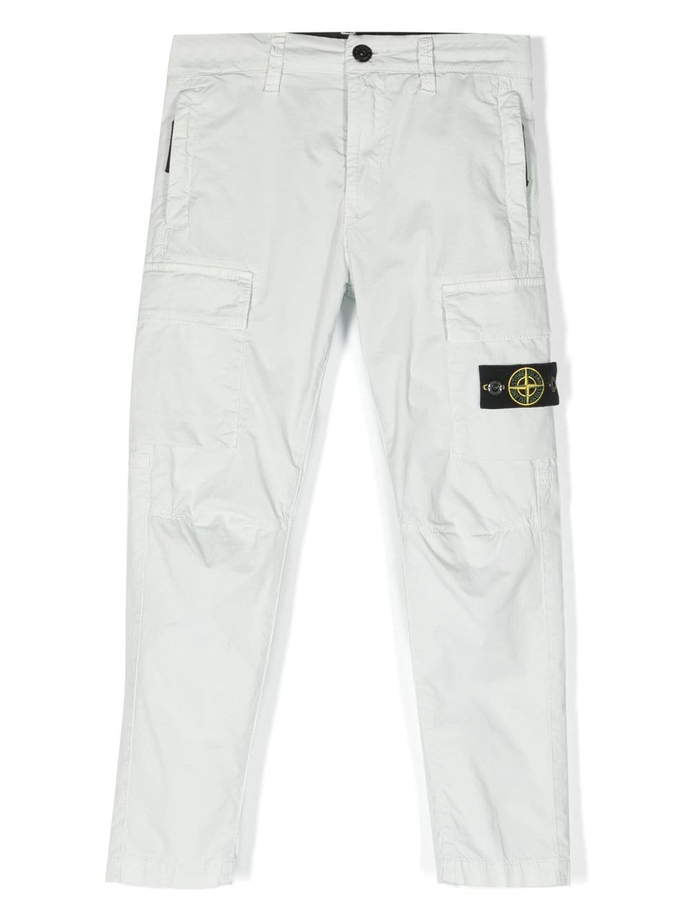 Stone Island Junior Cargohose mit Kompass - Blau von Stone Island Junior