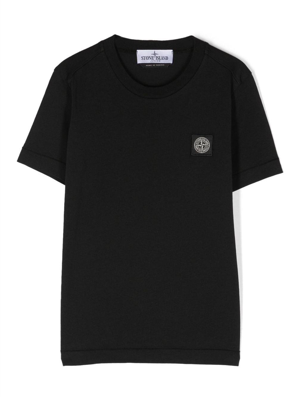 Stone Island Junior T-Shirt mit Kompass-Motiv - Schwarz von Stone Island Junior