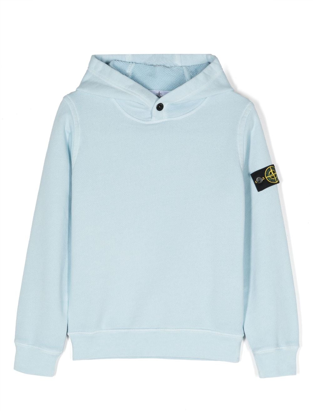 Stone Island Junior Hoodie mit Kompass - Blau von Stone Island Junior