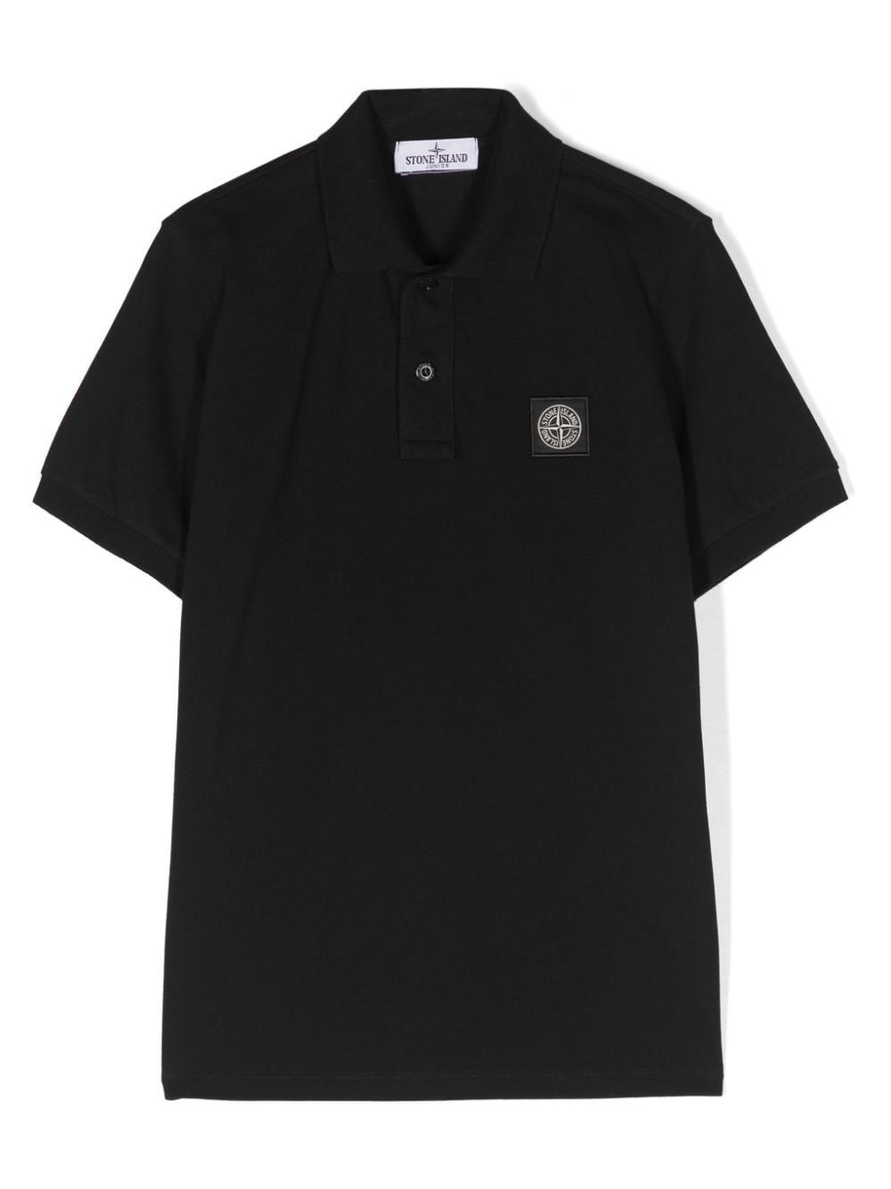 Stone Island Junior Poloshirt mit Kompass - Schwarz von Stone Island Junior