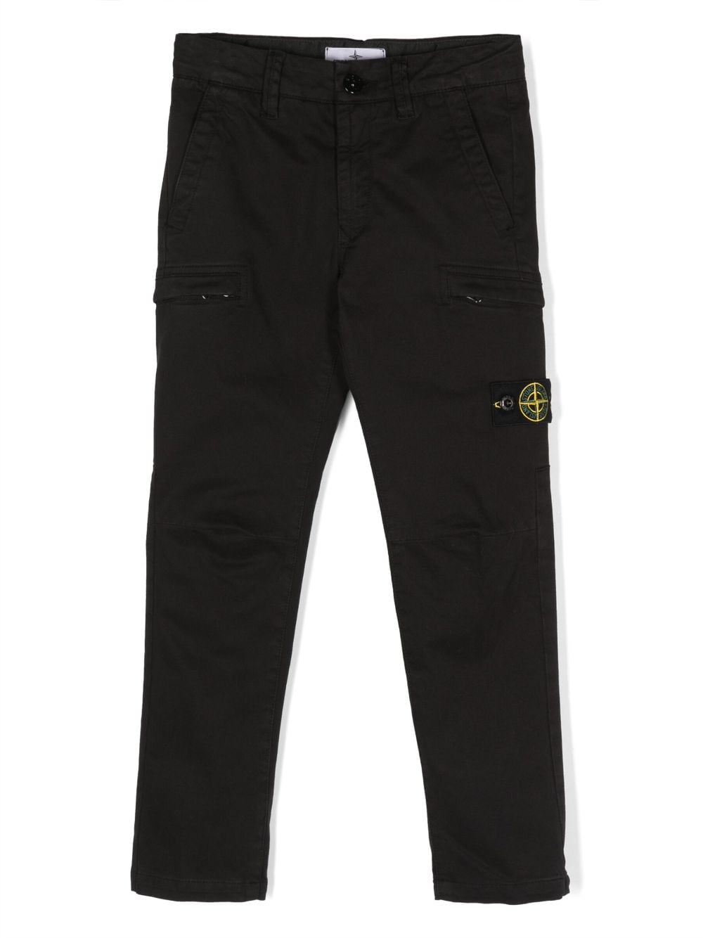 Stone Island Junior Hose mit Kompass-Motiv - Schwarz von Stone Island Junior