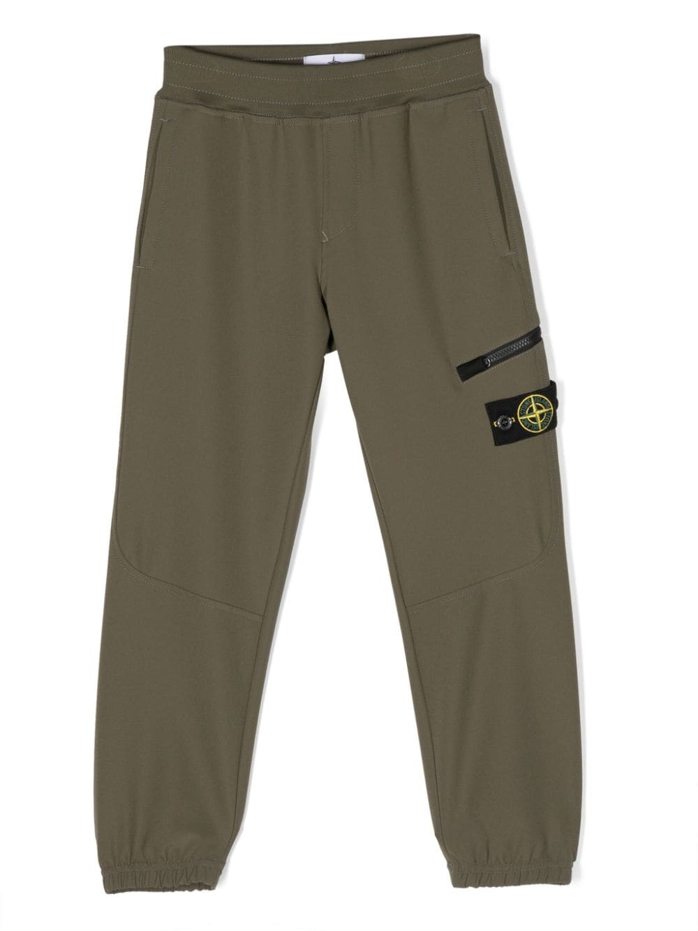 Stone Island Junior Jogginghose mit Kompass-Patch - Grün von Stone Island Junior