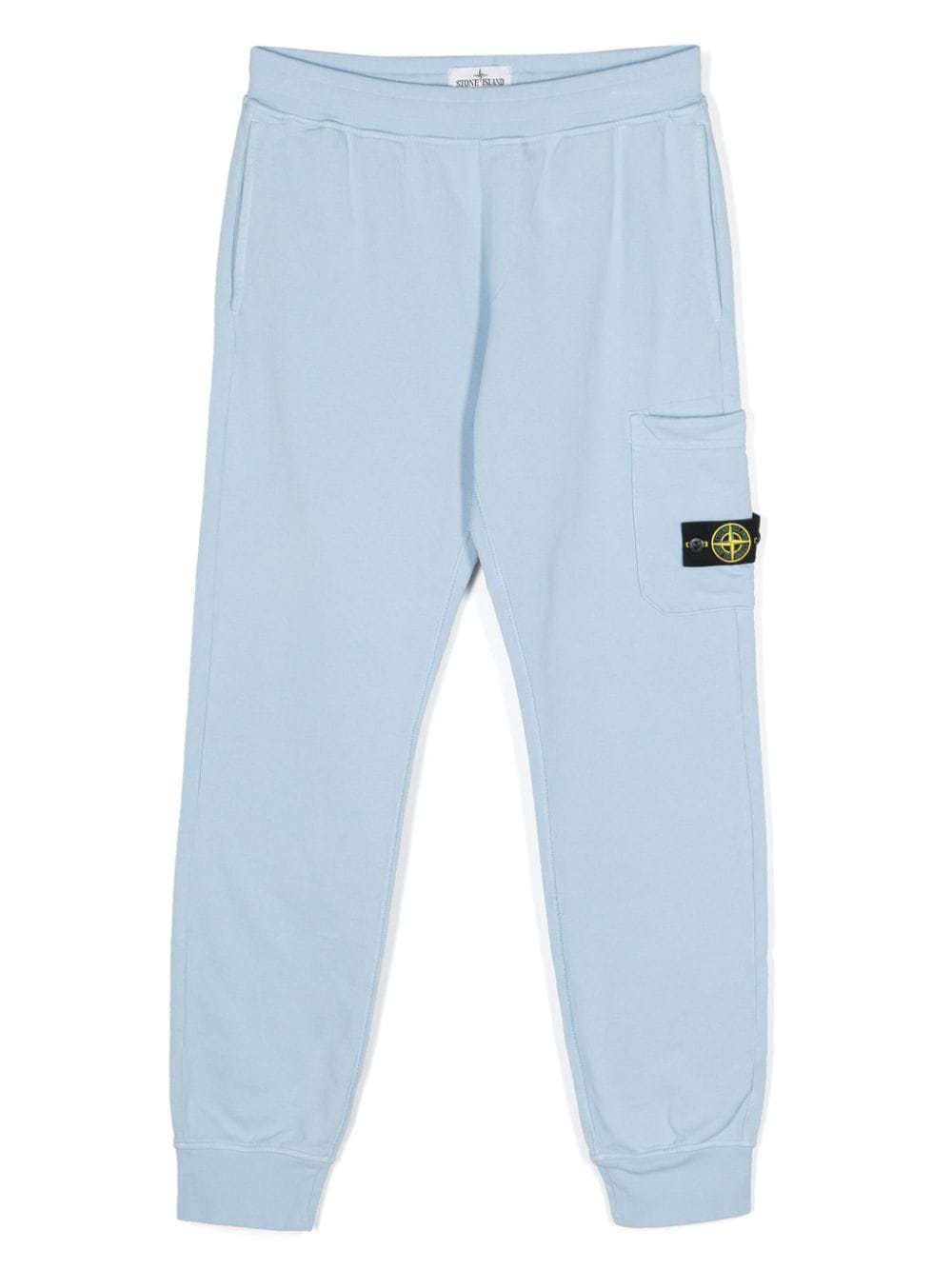 Stone Island Junior Jogginghose mit Kompass-Patch - Blau von Stone Island Junior