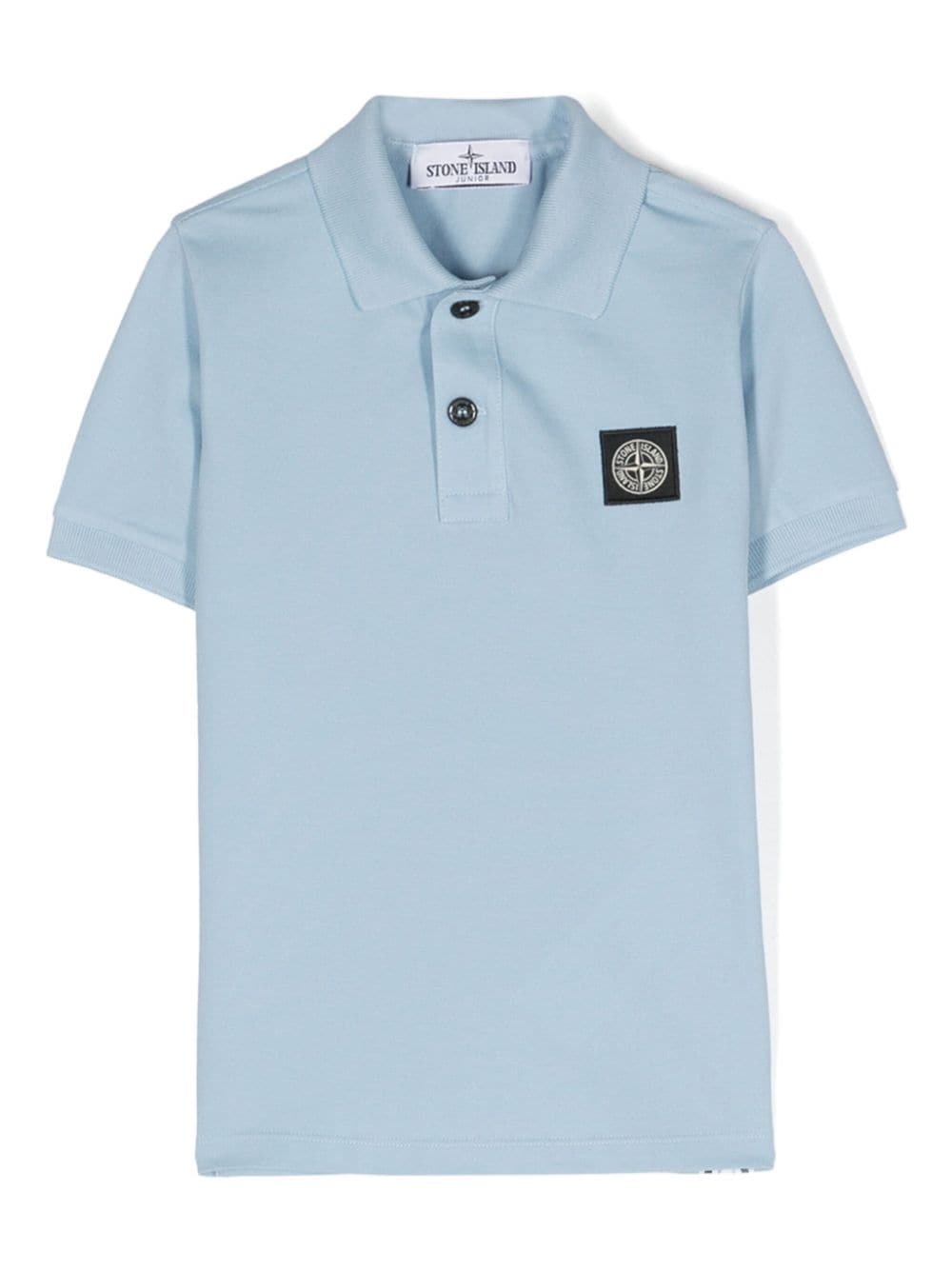 Stone Island Junior Poloshirt mit Kompass - Blau von Stone Island Junior