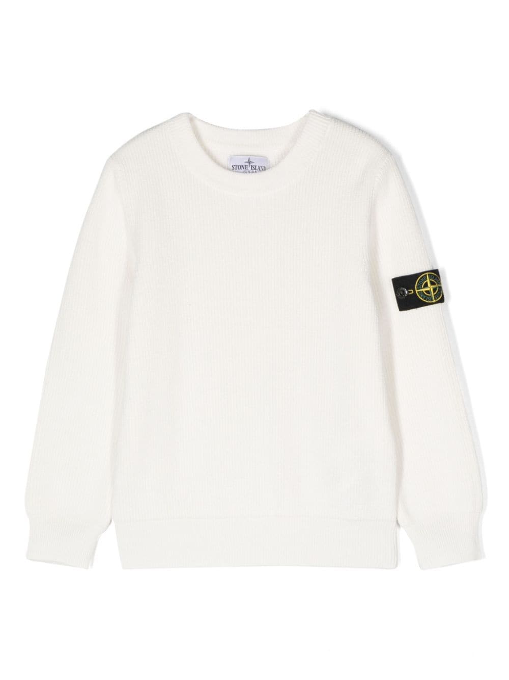 Stone Island Junior Pullover mit Kompass - Nude von Stone Island Junior