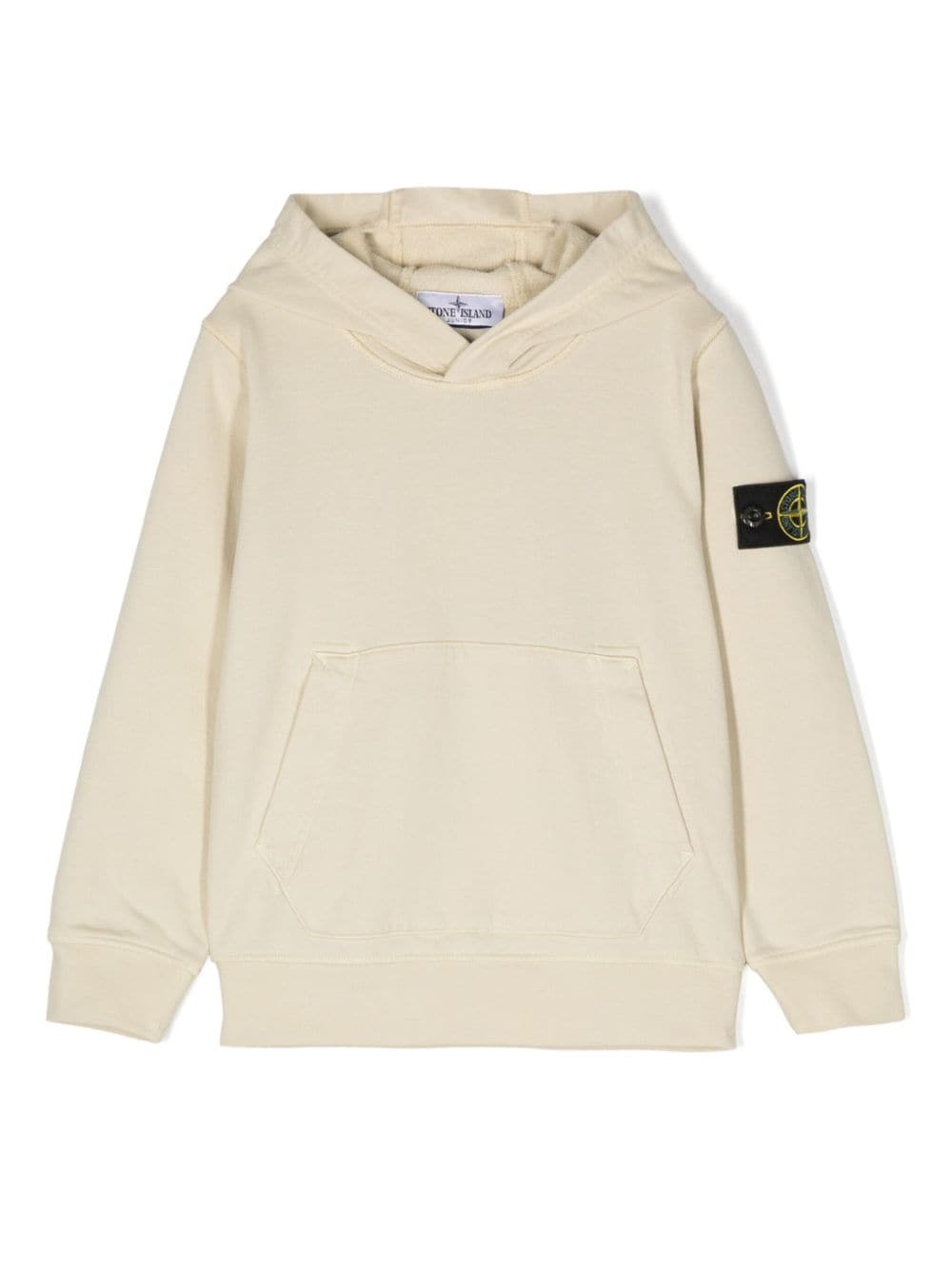 Stone Island Junior Sweatshirt mit Kompass-Patch - Nude von Stone Island Junior