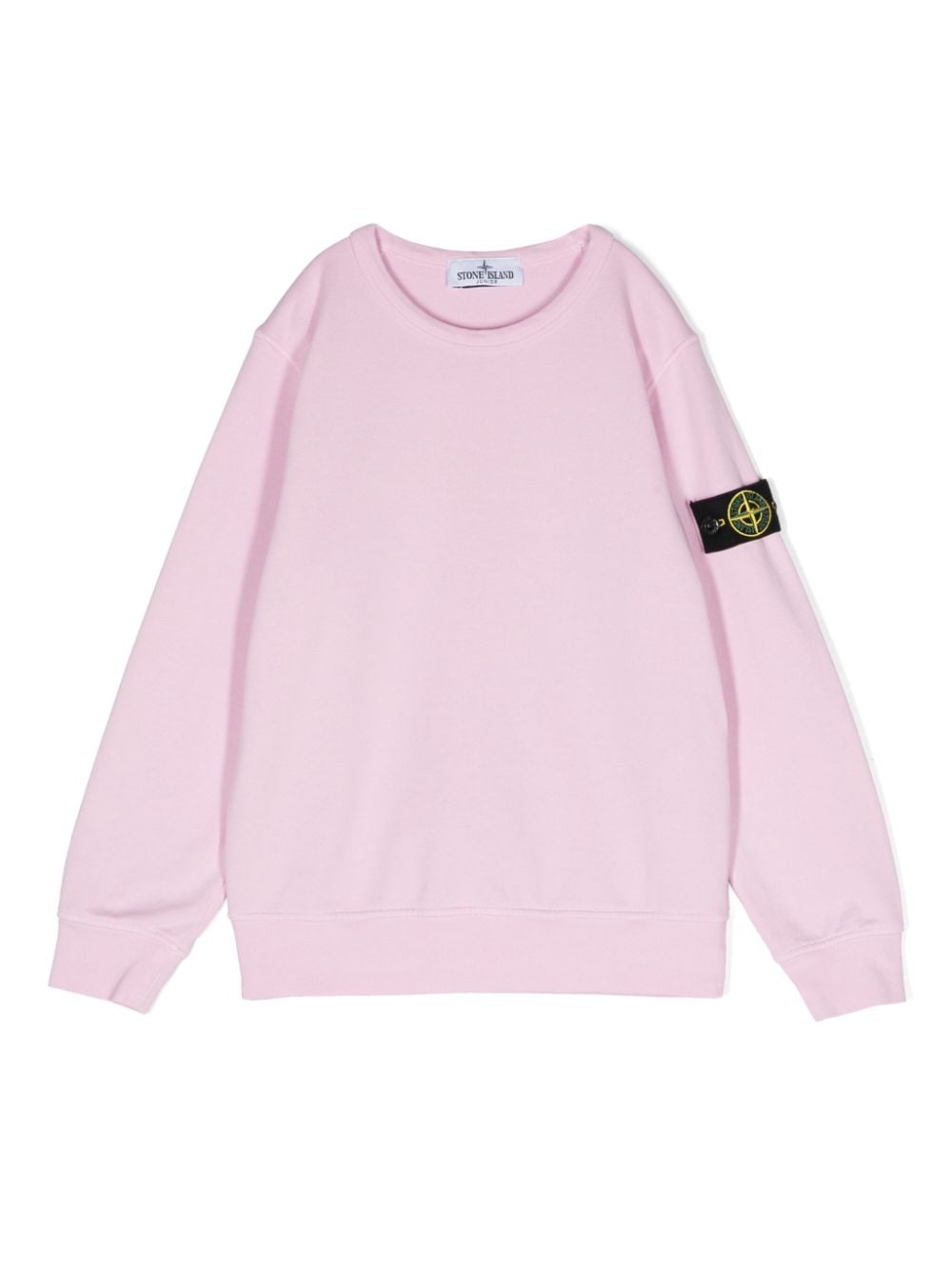 Stone Island Junior Sweatshirt mit Kompass-Patch - Rosa von Stone Island Junior