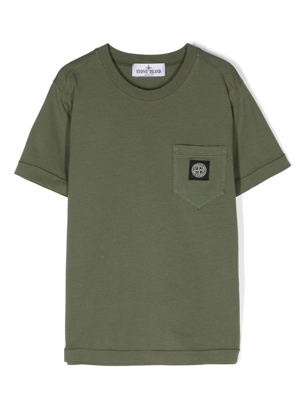 Stone Island Junior T-Shirt mit Kompass-Patch - Grün von Stone Island Junior