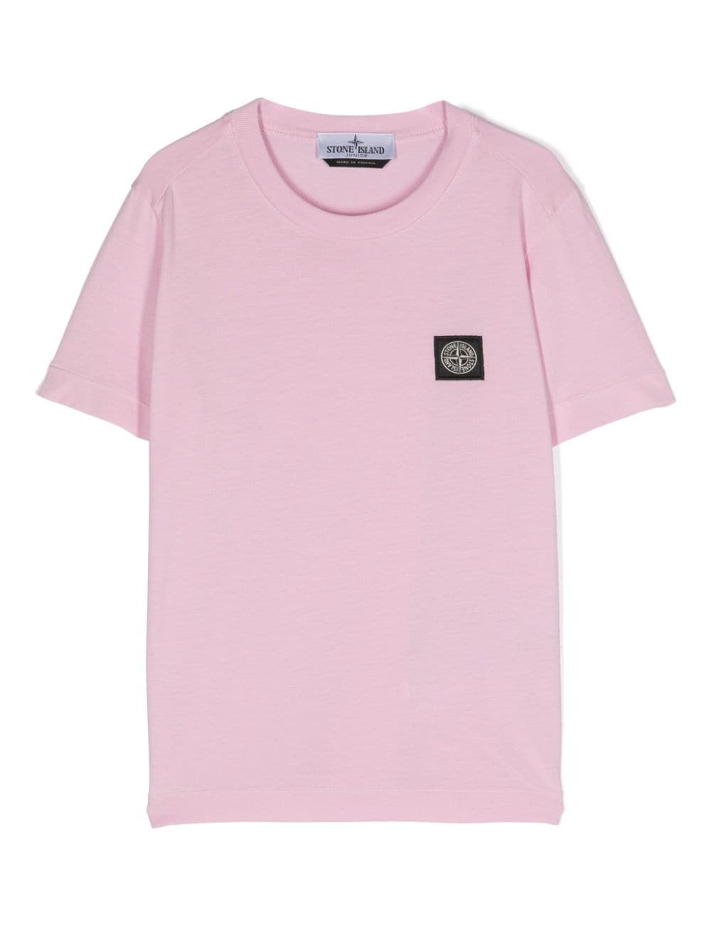 Stone Island Junior T-Shirt mit Kompass - Rosa von Stone Island Junior