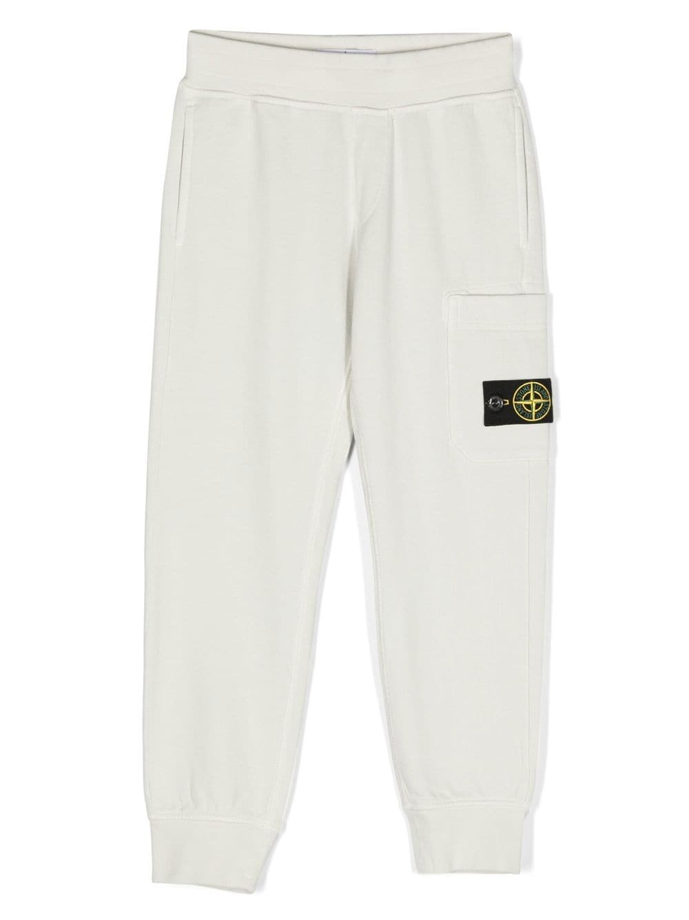 Stone Island Junior Jogginghose mit Logo-Print - Nude von Stone Island Junior