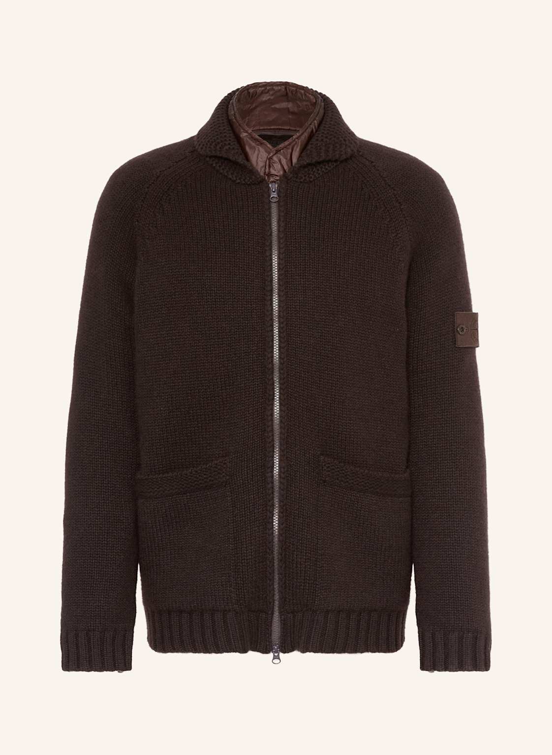 Stone Island 2-In-1-Jacke Ghost braun von Stone Island