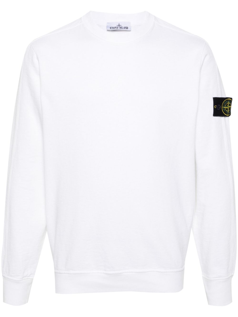 Stone Island 63051 Compass Sweatshirt - Weiß von Stone Island