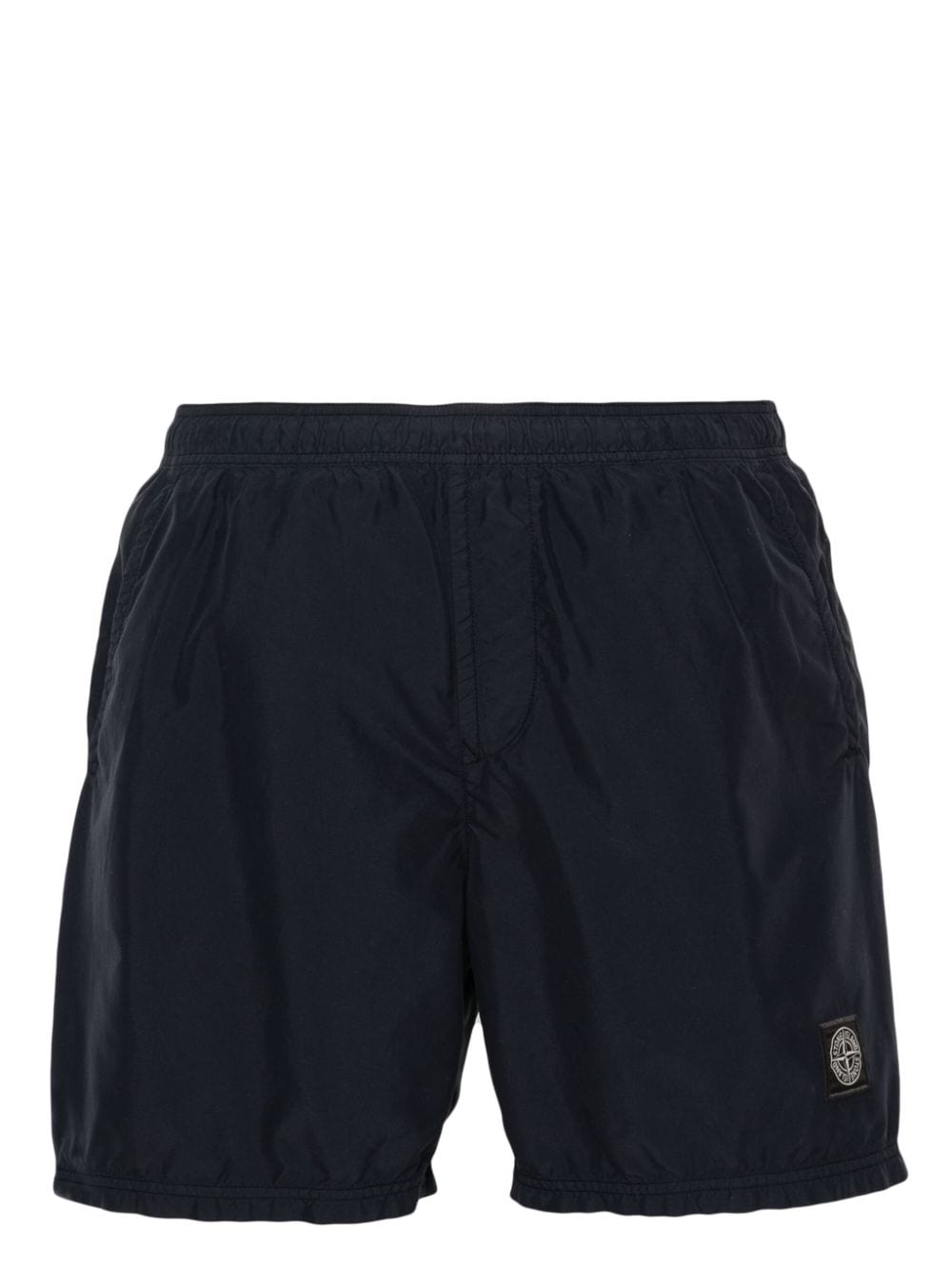 Stone Island Badeshorts mit Kompass-Patch - Blau von Stone Island