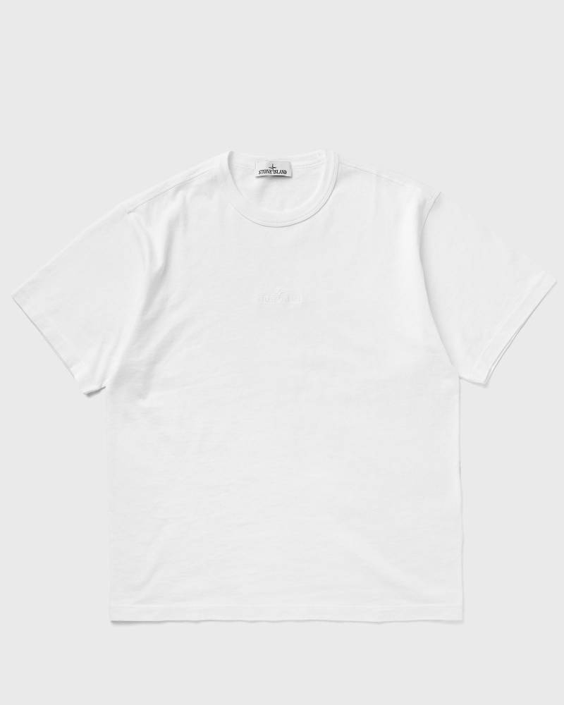 Stone Island COTTON JERSEY SS T-SHIRT men Shortsleeves white in Größe:L von Stone Island