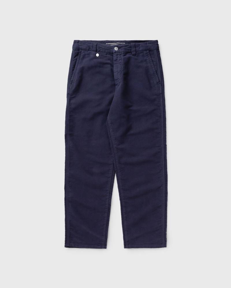 Stone Island COTTON MOLESKIN LOOSE FIT CHINO PANTS men Casual Pants blue in Größe:M von Stone Island