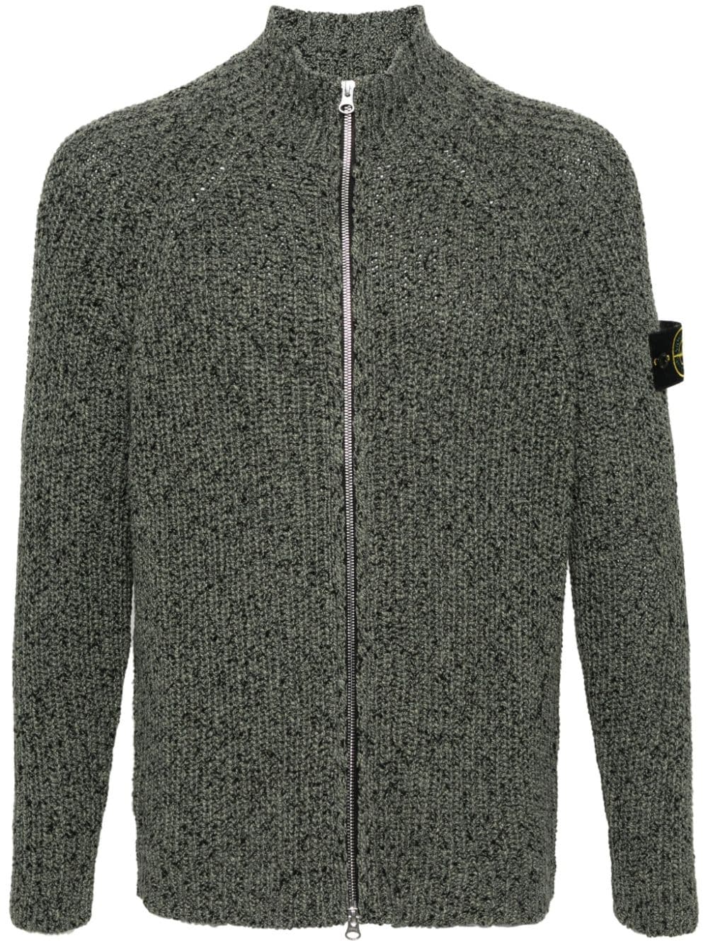 Stone Island Compass Cardigan aus Baumwolle - Grün von Stone Island