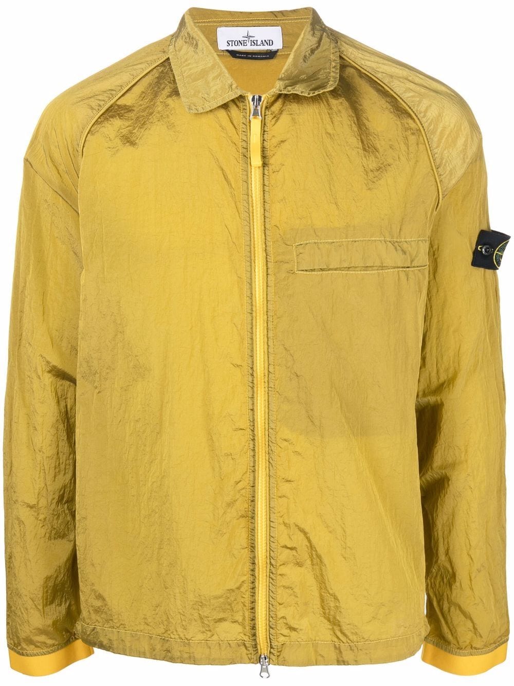 Stone Island Compass Hemd - Gelb von Stone Island