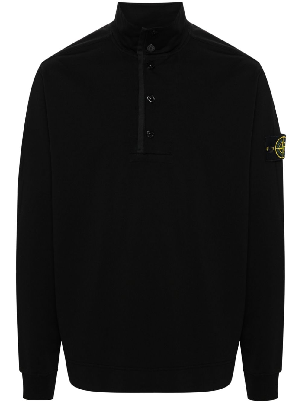 Stone Island Compass Poloshirt - Schwarz von Stone Island