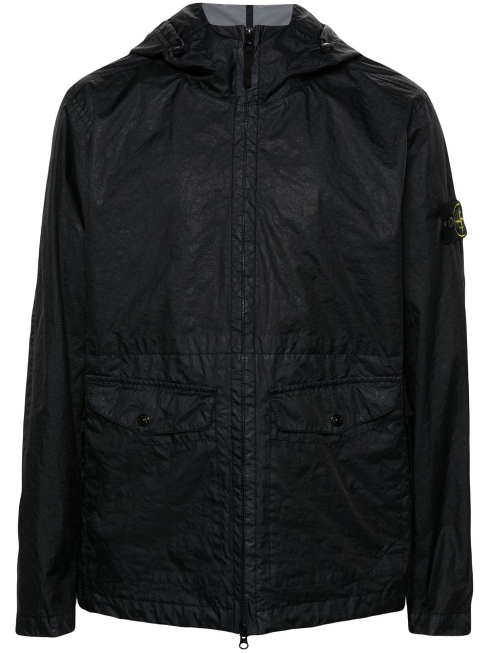 Stone Island Jacke mit Kompass-Patch - Blau von Stone Island