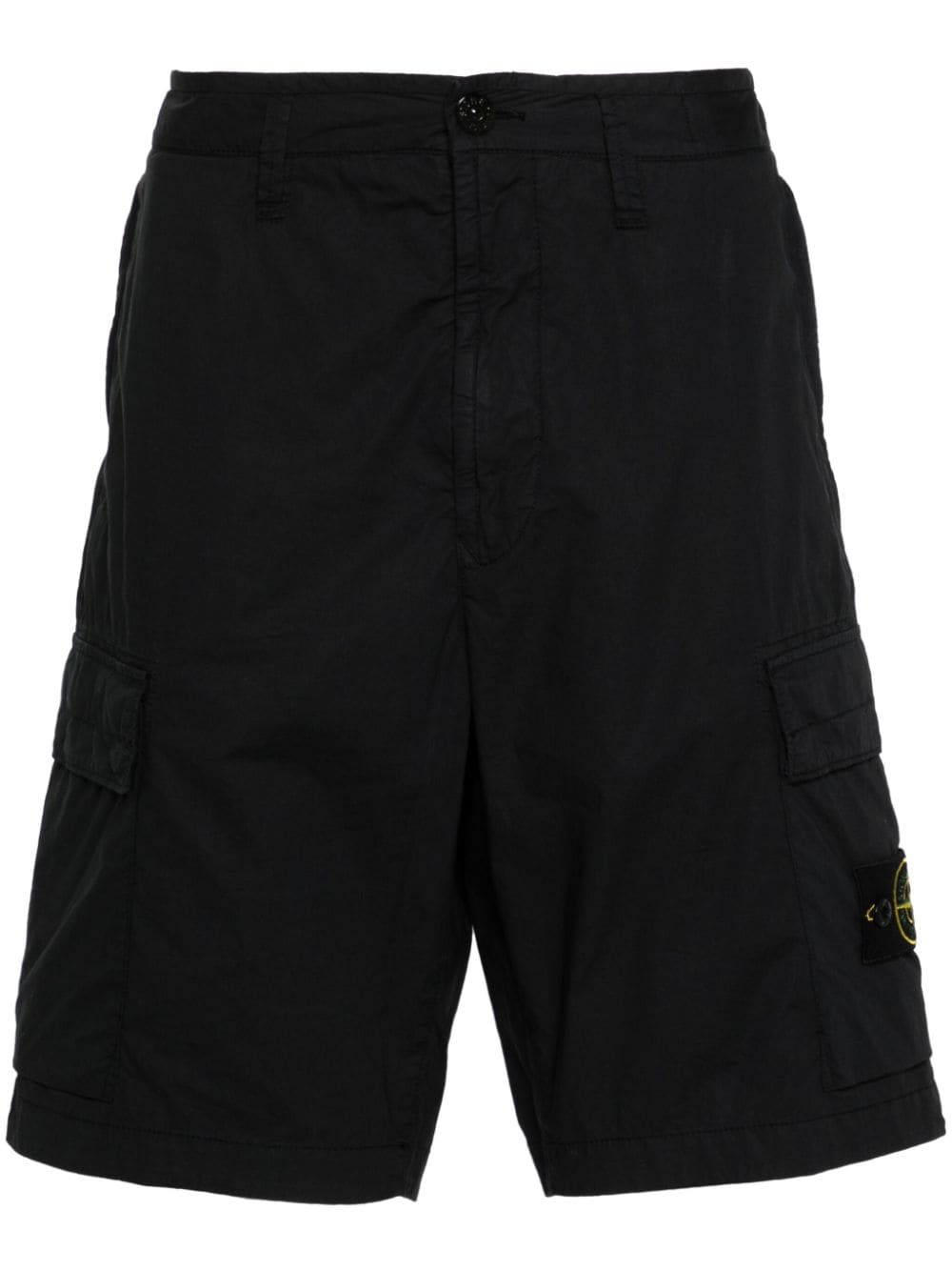 Stone Island Cargo-Shorts mit Kompass-Patch - Blau von Stone Island