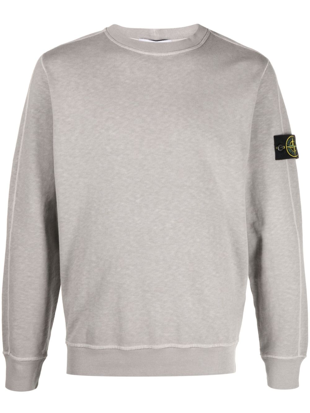 Stone Island Sweatshirt mit Kompass-Patch - Nude von Stone Island