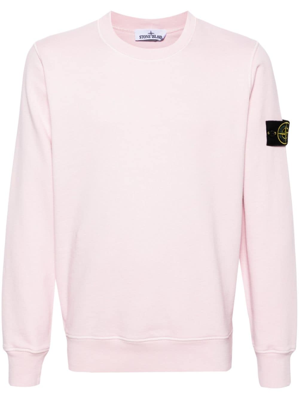 Stone Island Sweatshirt mit Kompass-Patch - Rosa von Stone Island