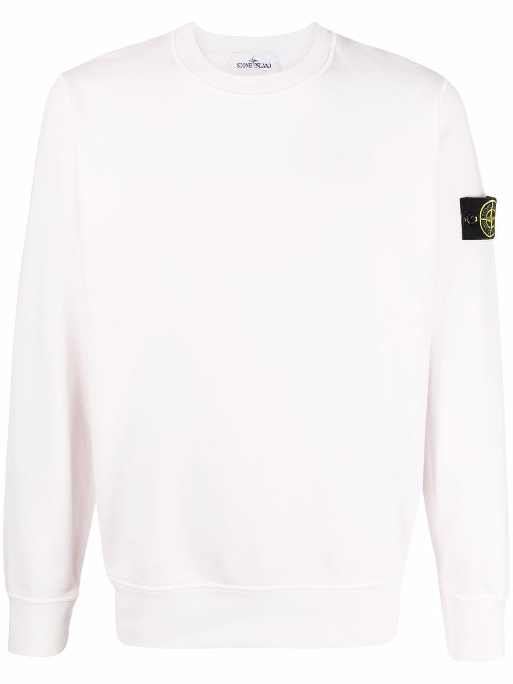 Stone Island Sweatshirt mit Kompass-Patch - Rosa von Stone Island