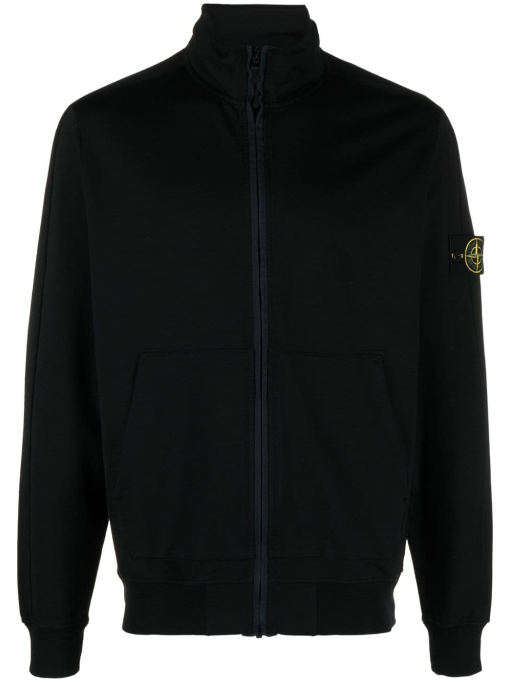 Stone Island Sportjacke mit Kompass-Patch - Blau von Stone Island