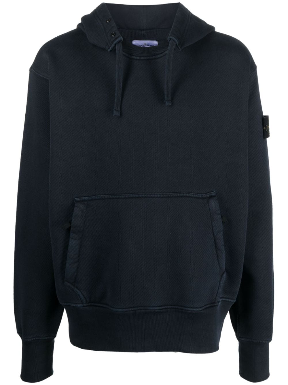 Stone Island Hoodie mit Kompass-Patch - Blau von Stone Island