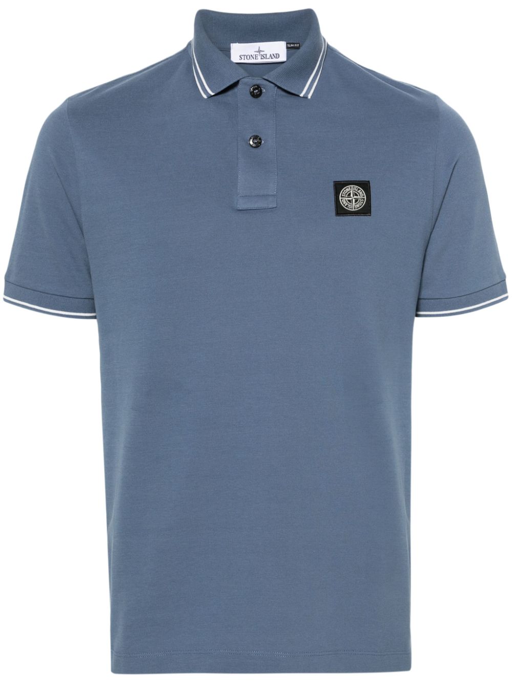 Stone Island Poloshirt mit Kompass - Blau von Stone Island