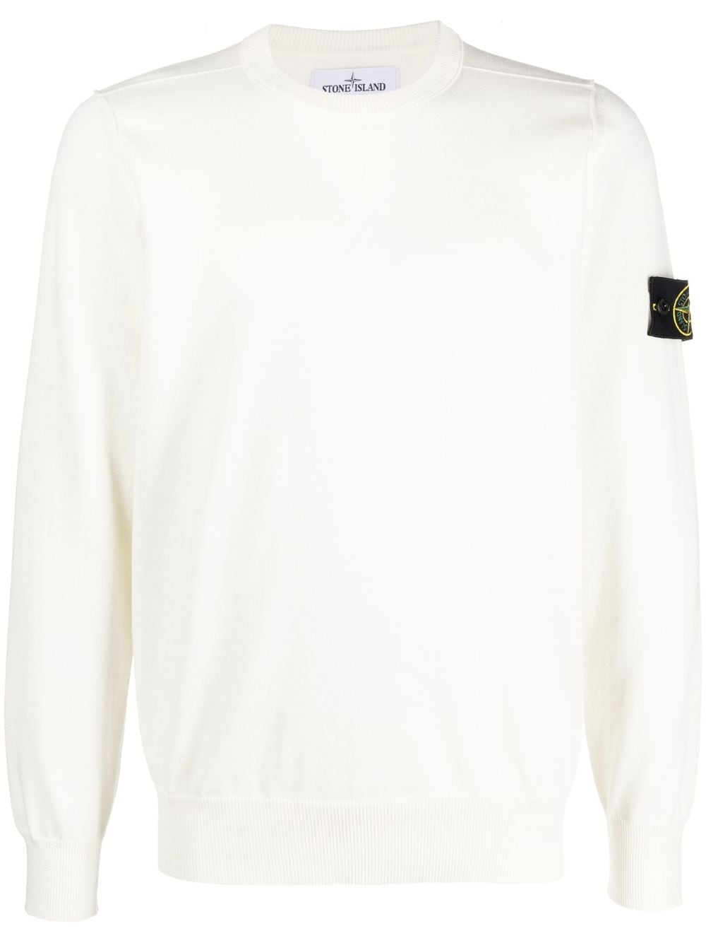 Stone Island Sweatshirt mit Kompass - Weiß von Stone Island