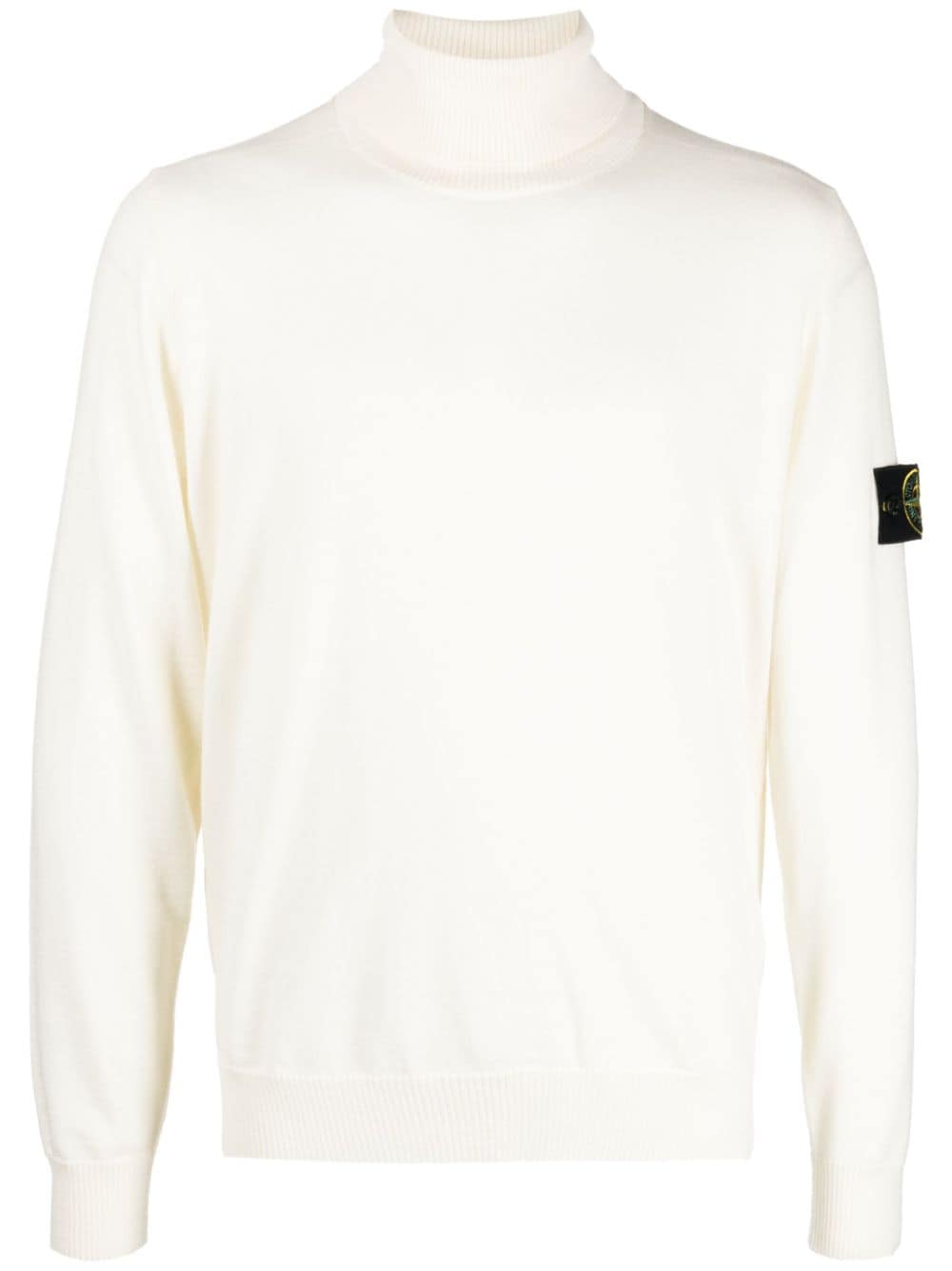 Stone Island Rollkragenpullover mit Kompass - Nude von Stone Island