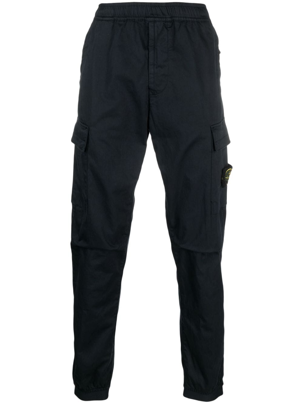 Stone Island Cargohose mit Kompass-Patch - Blau von Stone Island