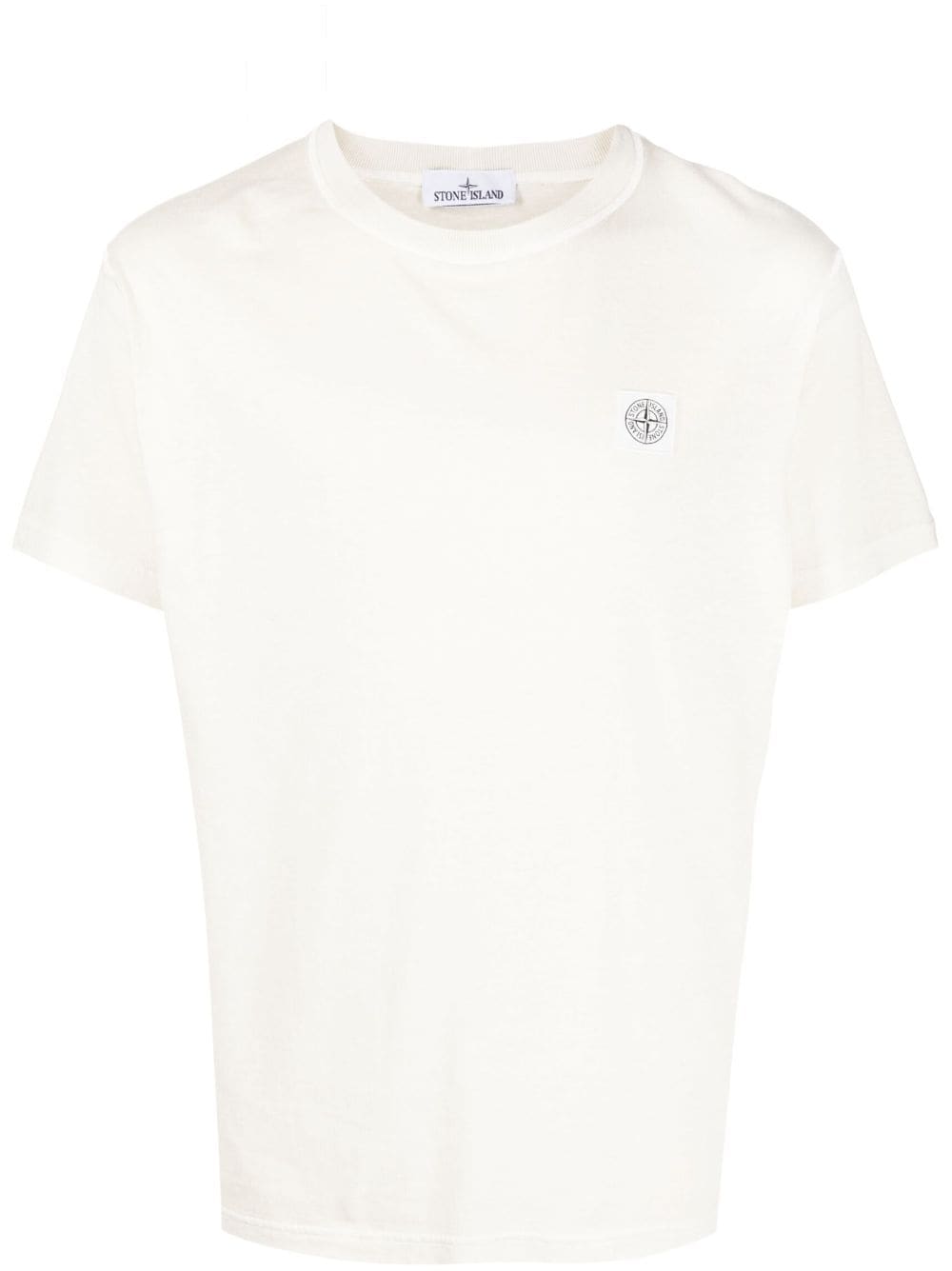 Stone Island T-Shirt mit Kompass-Patch - Nude von Stone Island