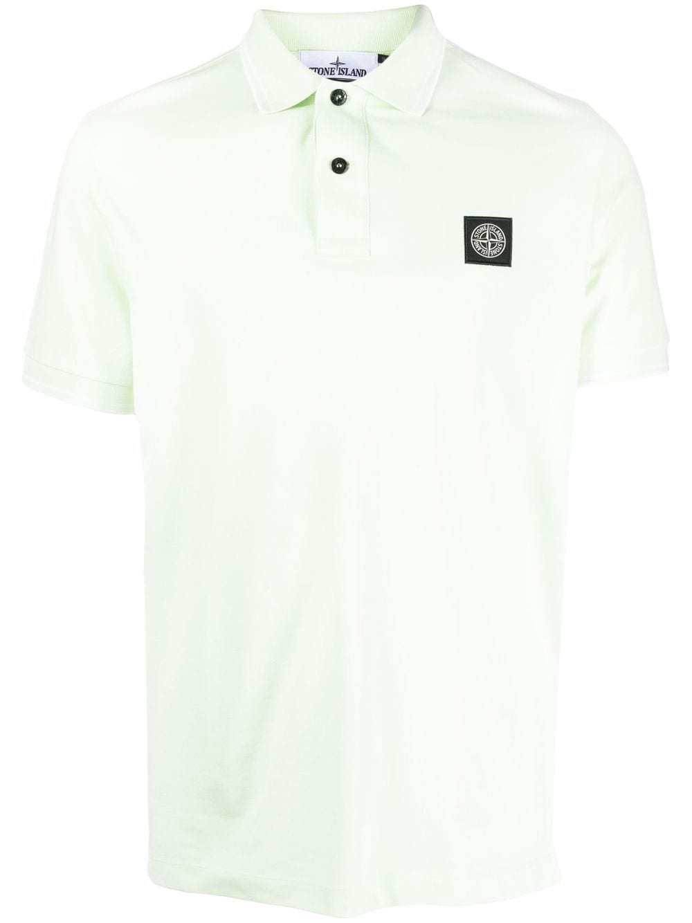 Stone Island Poloshirt mit Kompass-Patch - Grün von Stone Island