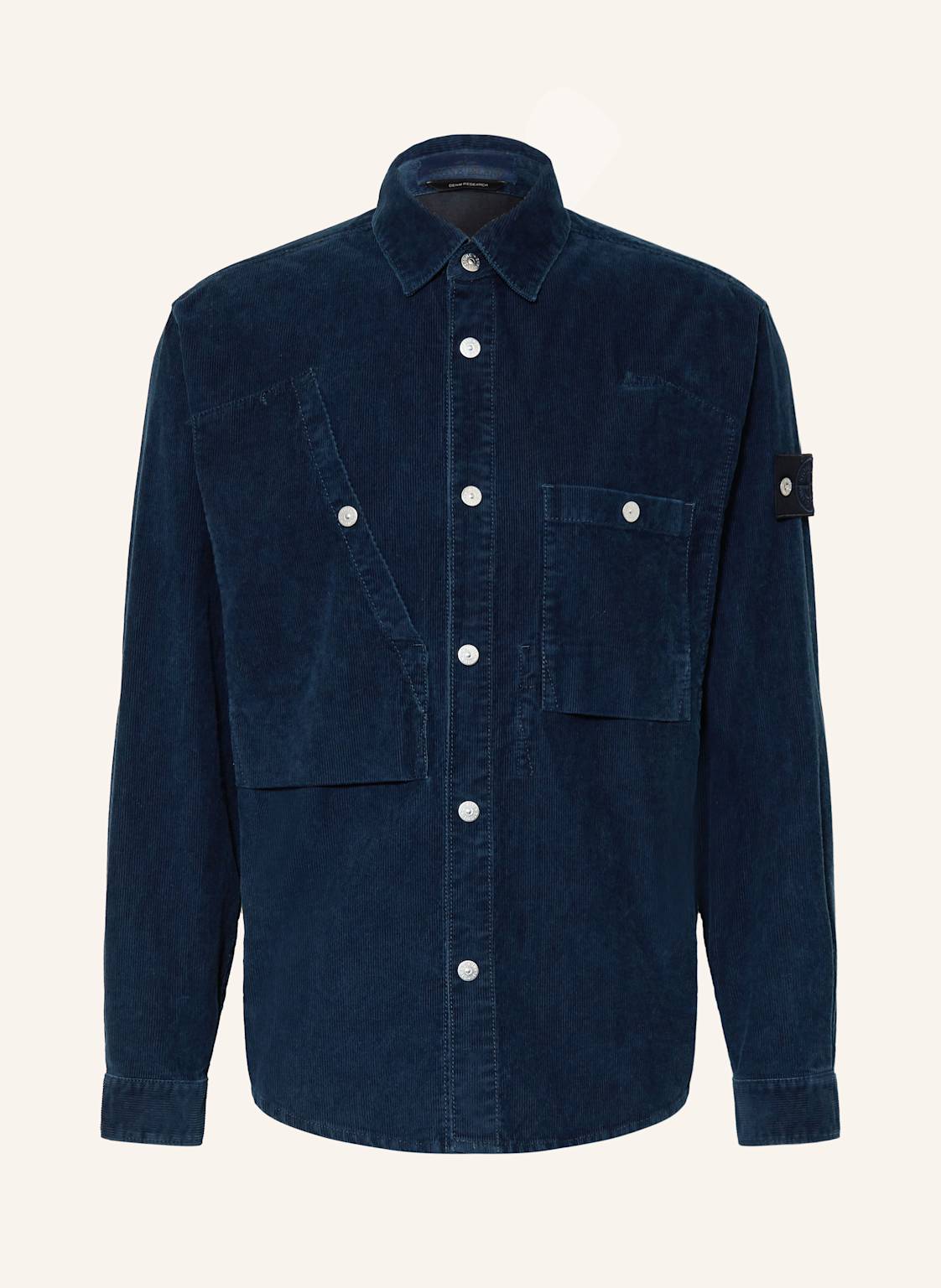 Stone Island Cord-Overjacket Denim Project blau von Stone Island