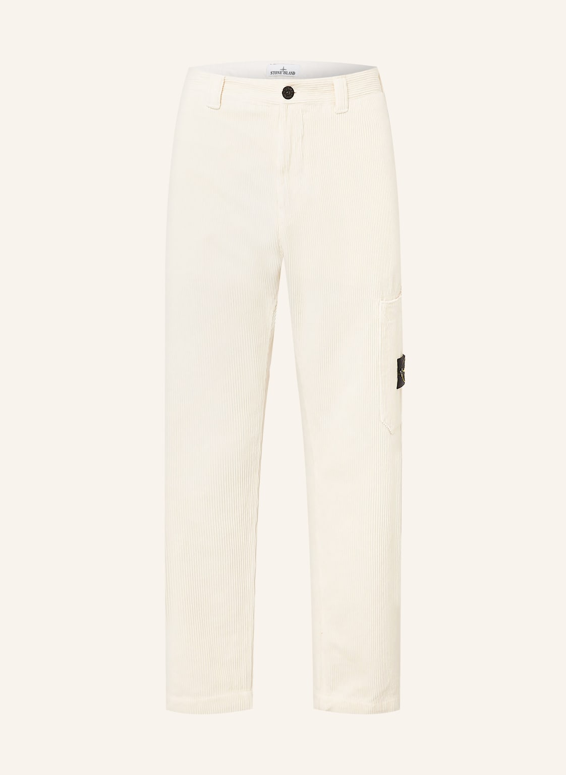 Stone Island Cordchino Tapered Fit weiss von Stone Island