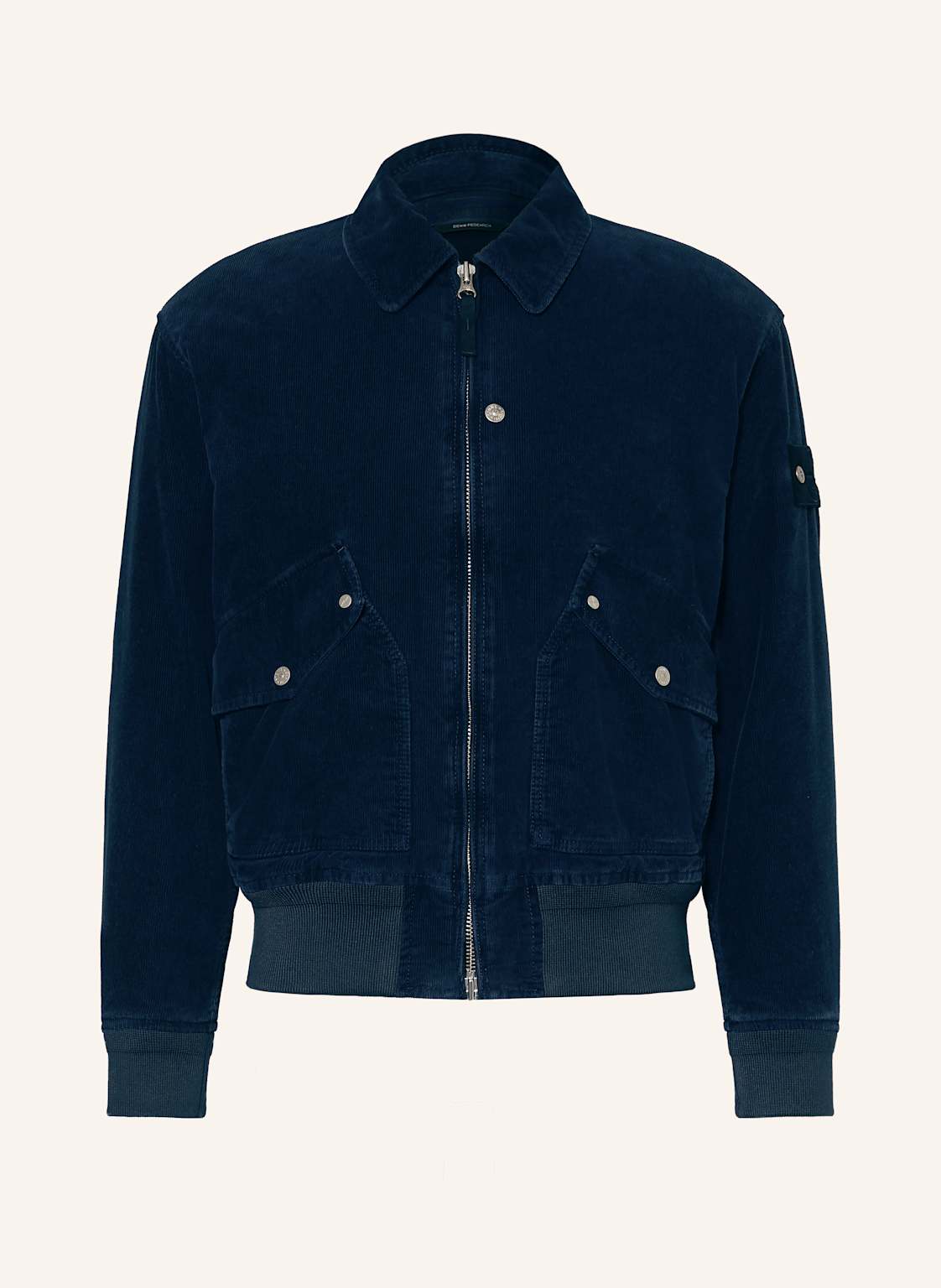 Stone Island Cordjacke Denim Project blau von Stone Island