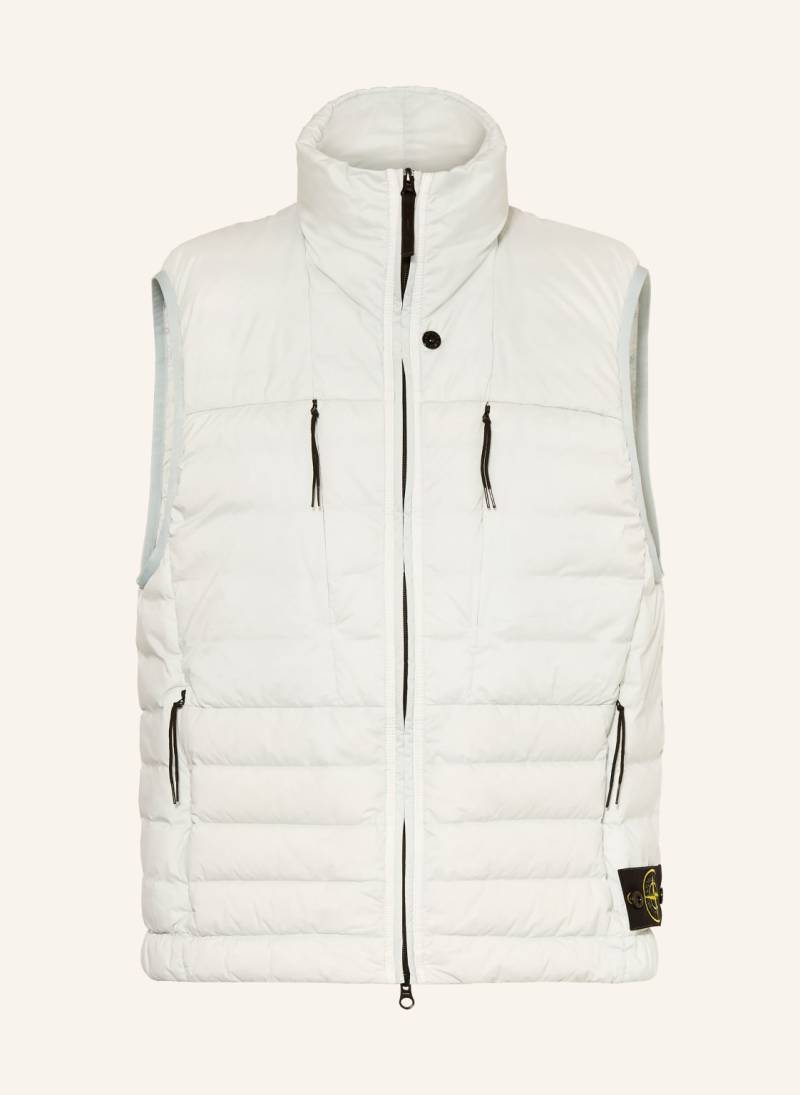 Stone Island Daunenweste blau von Stone Island
